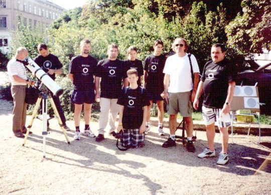 Napfogyatkozás emléknap 2000. augusztus 11-én Sopronban