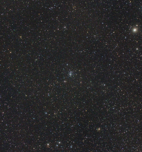 A Rák csillagkép és környéke, középen az M44 látható. Kovács Attila fotója