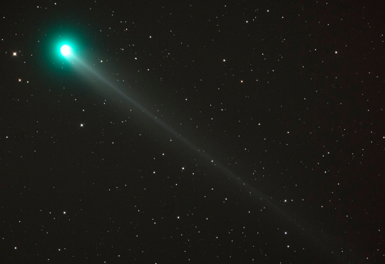 Borovszky Péter felvétele a Lovejoy-üstökösről