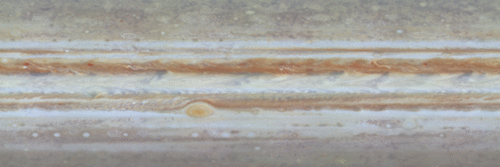 A Jupiter légkörének változásai