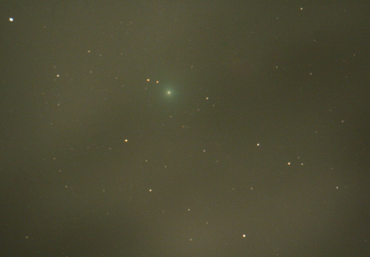 A Loyejoy-üstökös Hadházi Csaba felvételén.