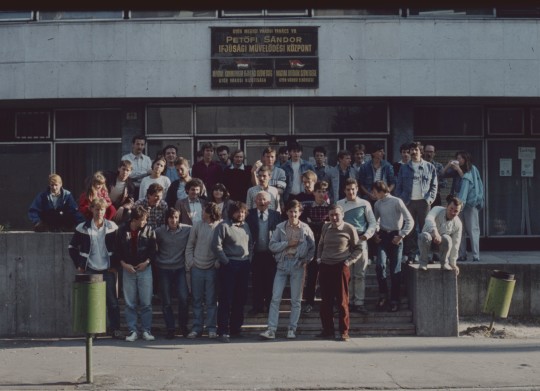 MMTÉH-PVH találkozó Győrött, 1987. október 3-án. (Mizser Attila felvétele)