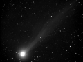 Az üstökös október 25-én (Hegyhátsál, Scutum Obszervatórium, 2006.10.25. 17:34 UT, Takahashi FS-102 f/6,3 + FLI CM2-1 CCD, 5x60 s.)