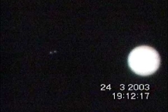 Ferenczi Béla képei (MCSE Dújv.) az Io-Ganimedes-közelségről