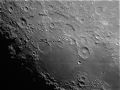 Mare Imbrium. A Fiastyúk fedés ideje alatt. 1 kép, Olympus fe-120, 1/30 sec exp., iso 160. Registax5, Neat Image.