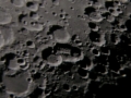 "Miki Egér" kráterformáció a Holdon 2010.02.21.-én.